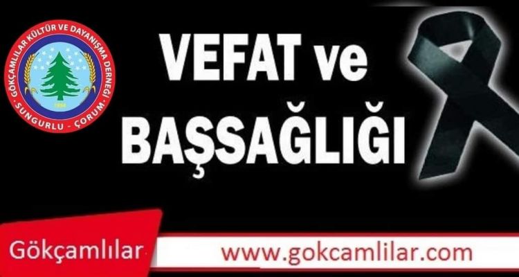 Gürcü Sağbili Vefat Etmiştir.