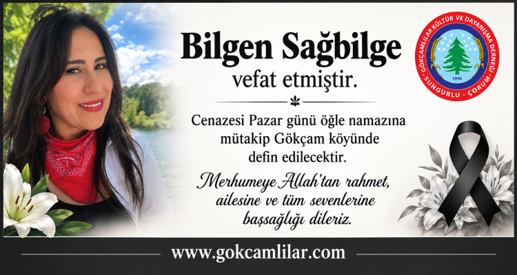 Bilgen Sağbilge vefaat etmiştir